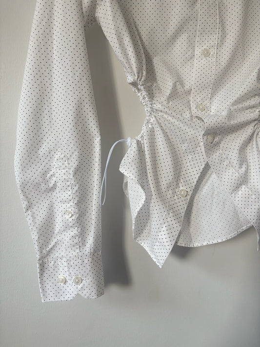 XS Nena Hansen Bungee Shirt - White Dot