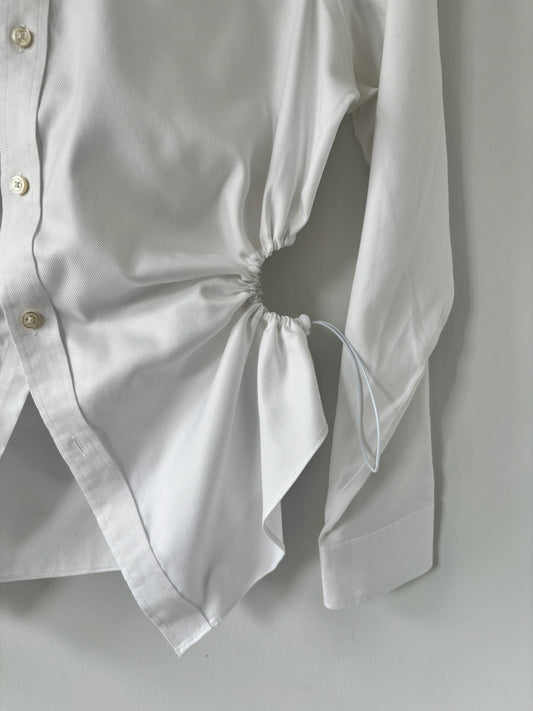 M/L Nena Hansen Bungee Shirt - White