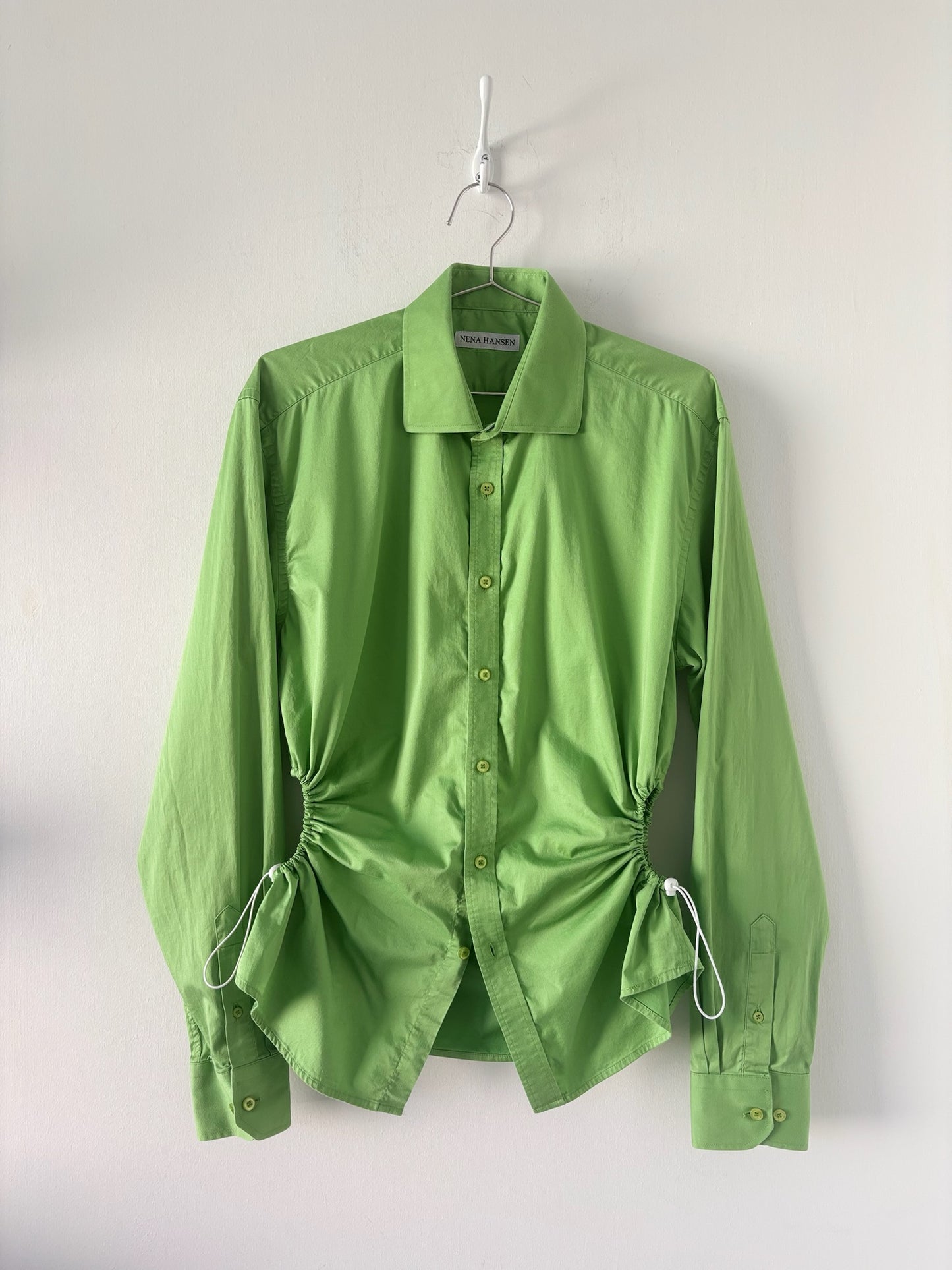 M/L Nena Hansen Bungee Shirt - Brat Green