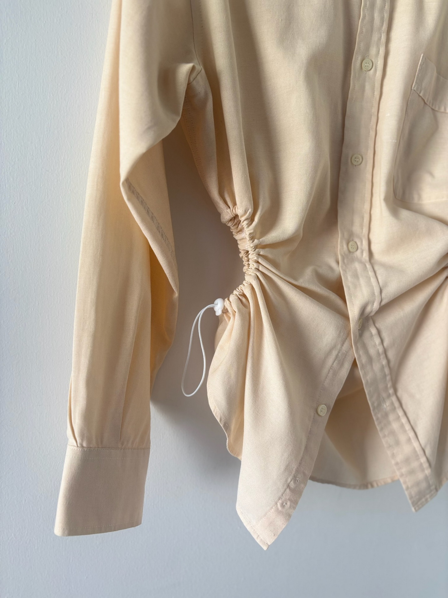 S Nena Hansen Bungee Shirt - Creamy Yellow Orange