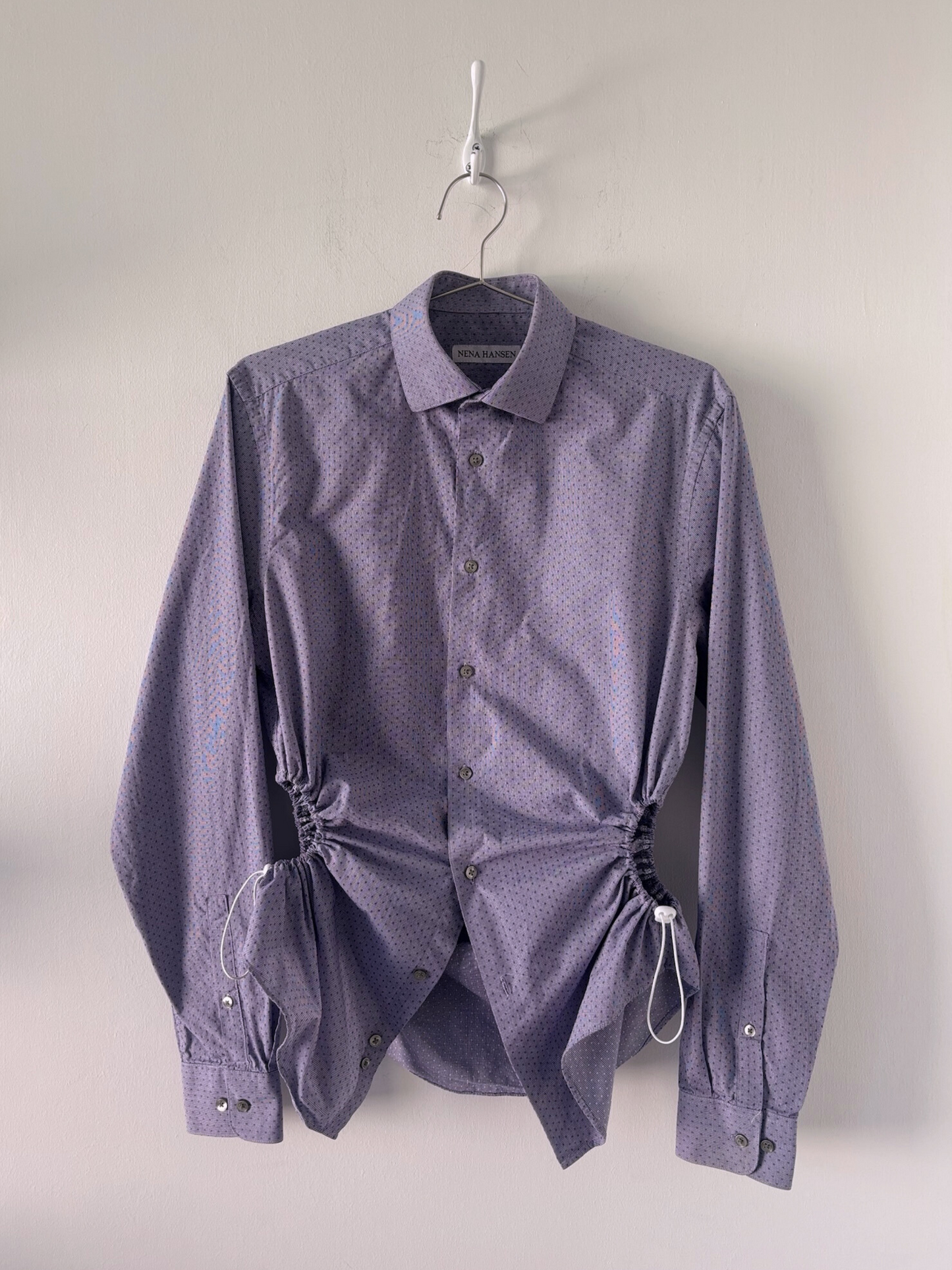 M Nena Hansen Bungee Shirt - Purple Dot