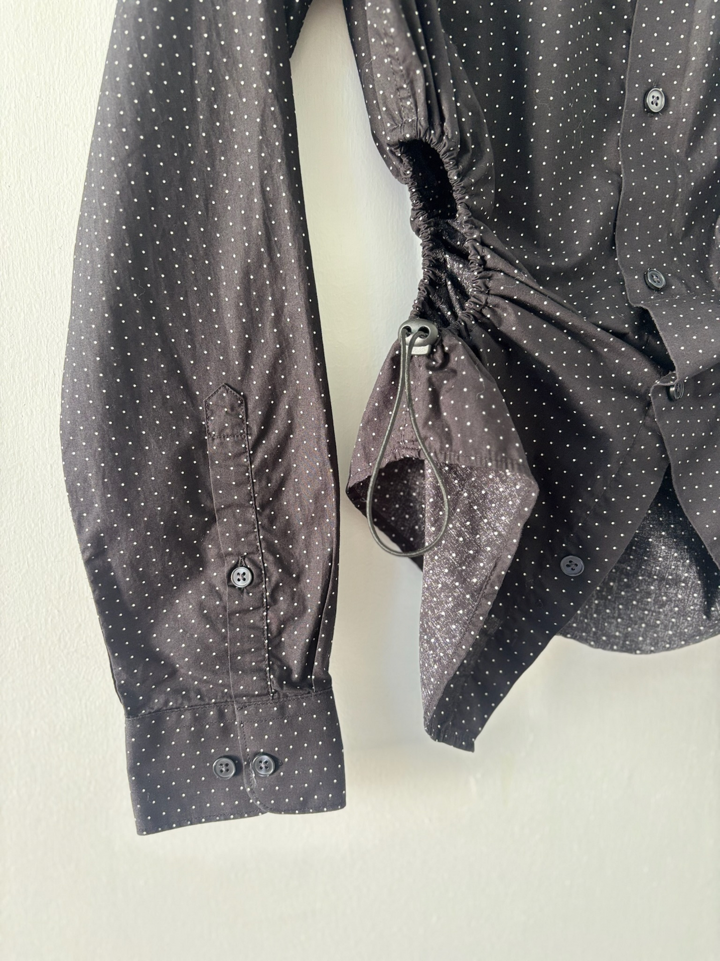 XS/S Nena Hansen Bungee Shirt - Black Dot