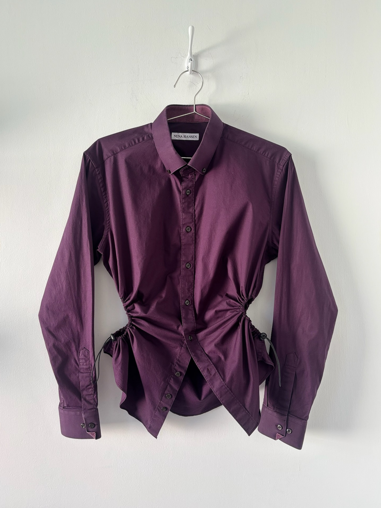 M Nena Hansen Bungee Shirt - Dark Plum