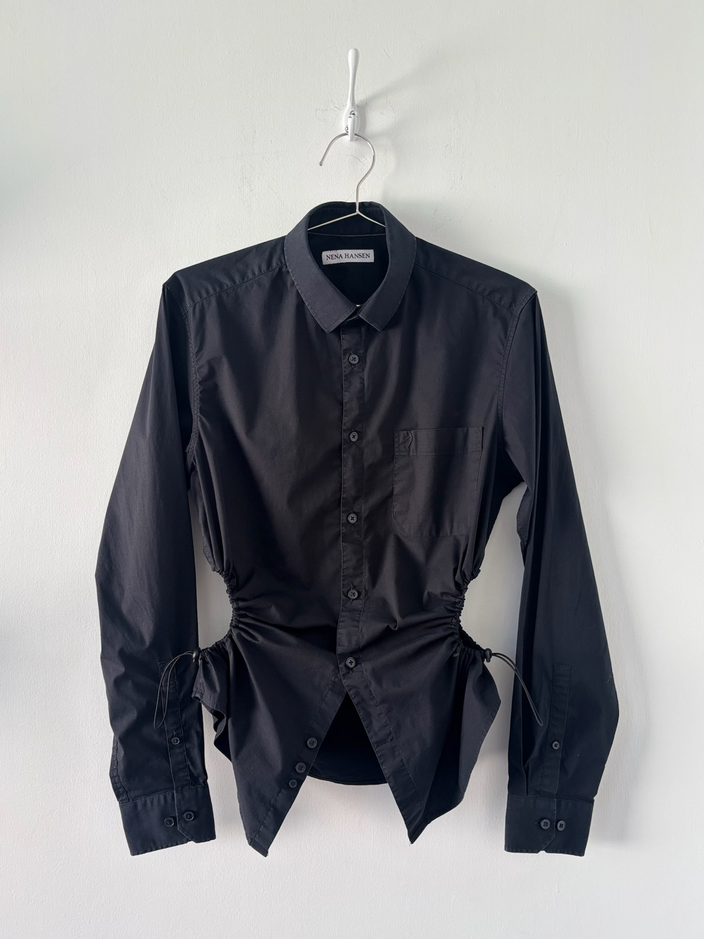 S/M Nena Hansen Bungee Shirt - Black