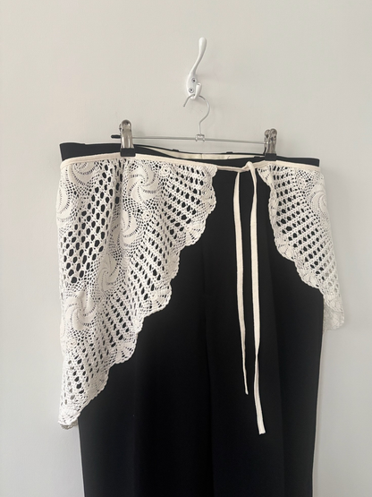 XS-L Nena Hansen Wrap Skirt - Spiral Lace