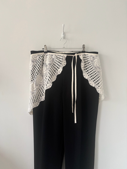 XS-L Nena Hansen Wrap Skirt - Spiral Lace