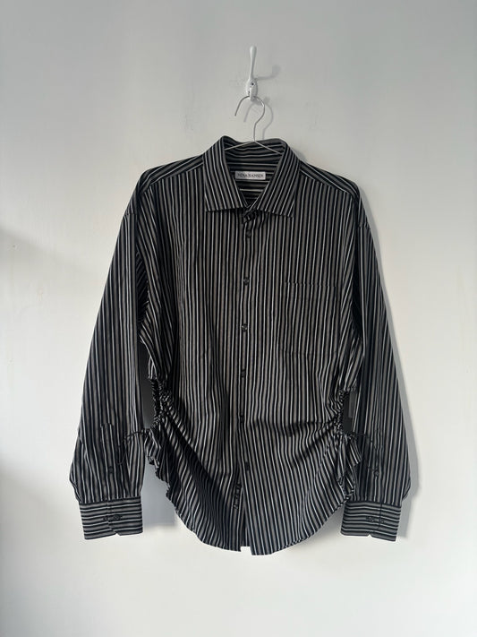 XL/XXL Nena Hansen Bungee Shirt - Black Mixed Stripe