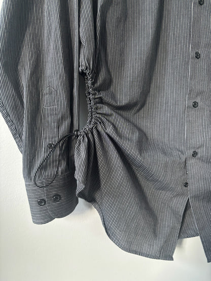 XXL Nena Hansen Bungee Shirt - Black Grey Stripe