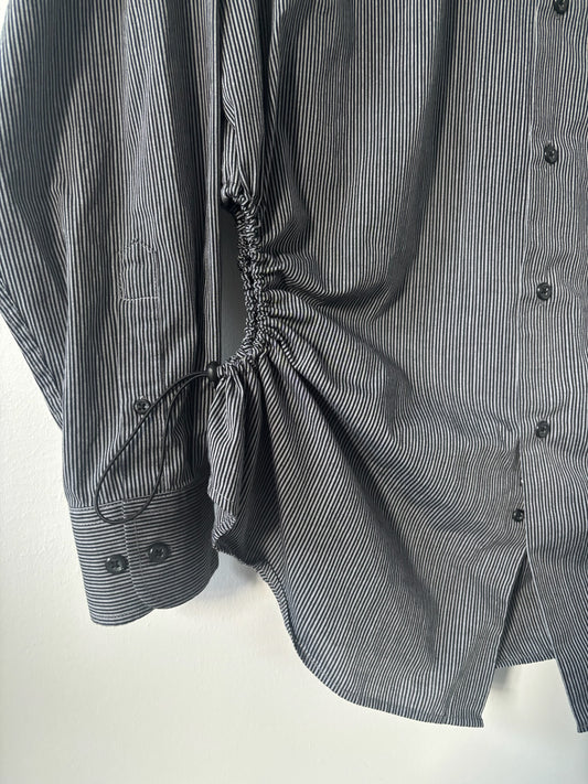 XXL Nena Hansen Bungee Shirt - Black Grey Stripe