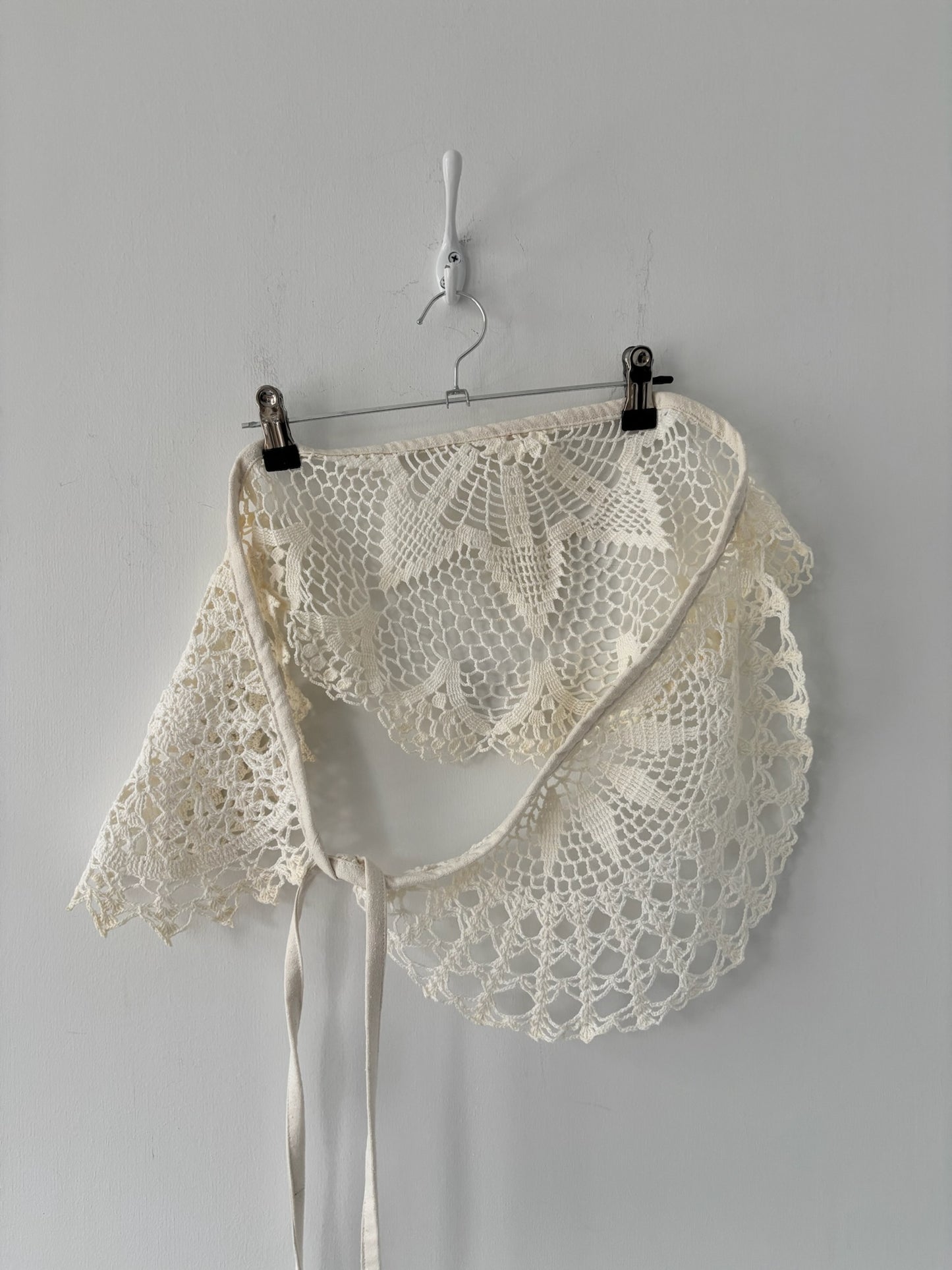Nena Hansen Wrap Skirt - Floral Combination Crochet