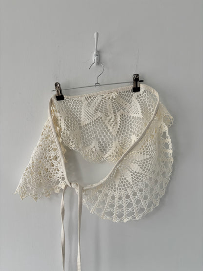 Nena Hansen Wrap Skirt - Floral Combination Crochet