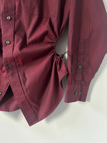 L/XL Nena Hansen Bungee Shirt - Dark Red