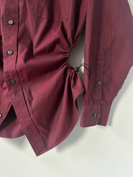 L/XL Nena Hansen Bungee Shirt - Dark Red