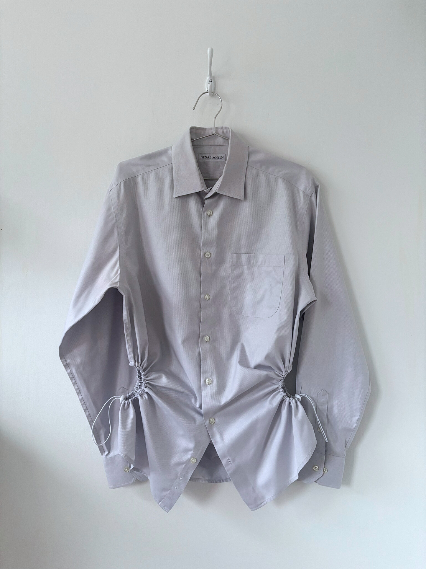L Nena Hansen Bungee Shirt - Dove Grey