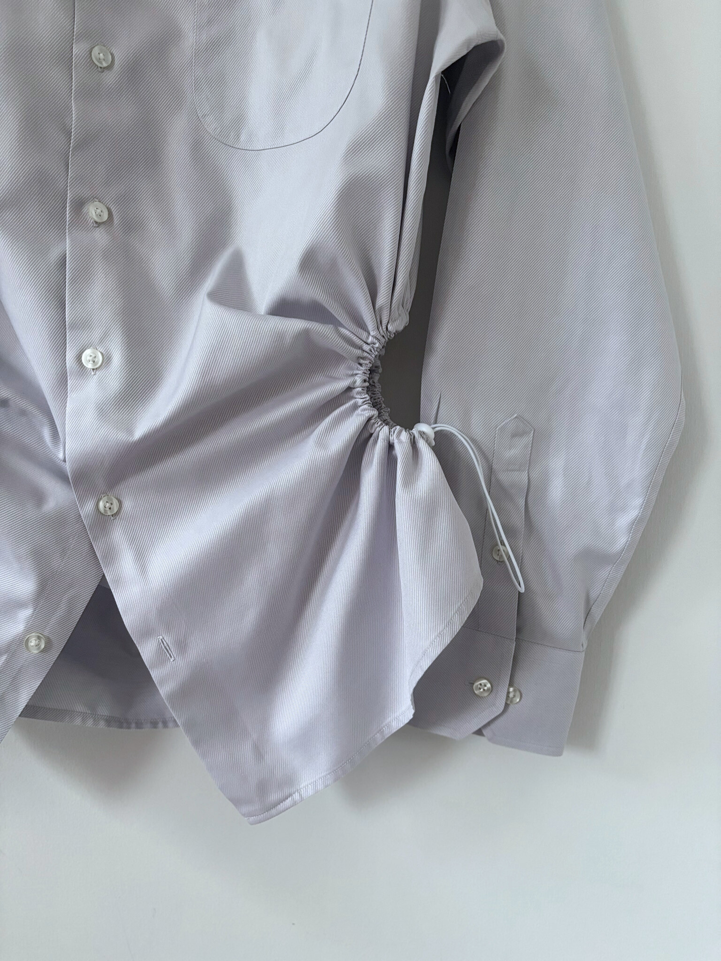 L Nena Hansen Bungee Shirt - Dove Grey