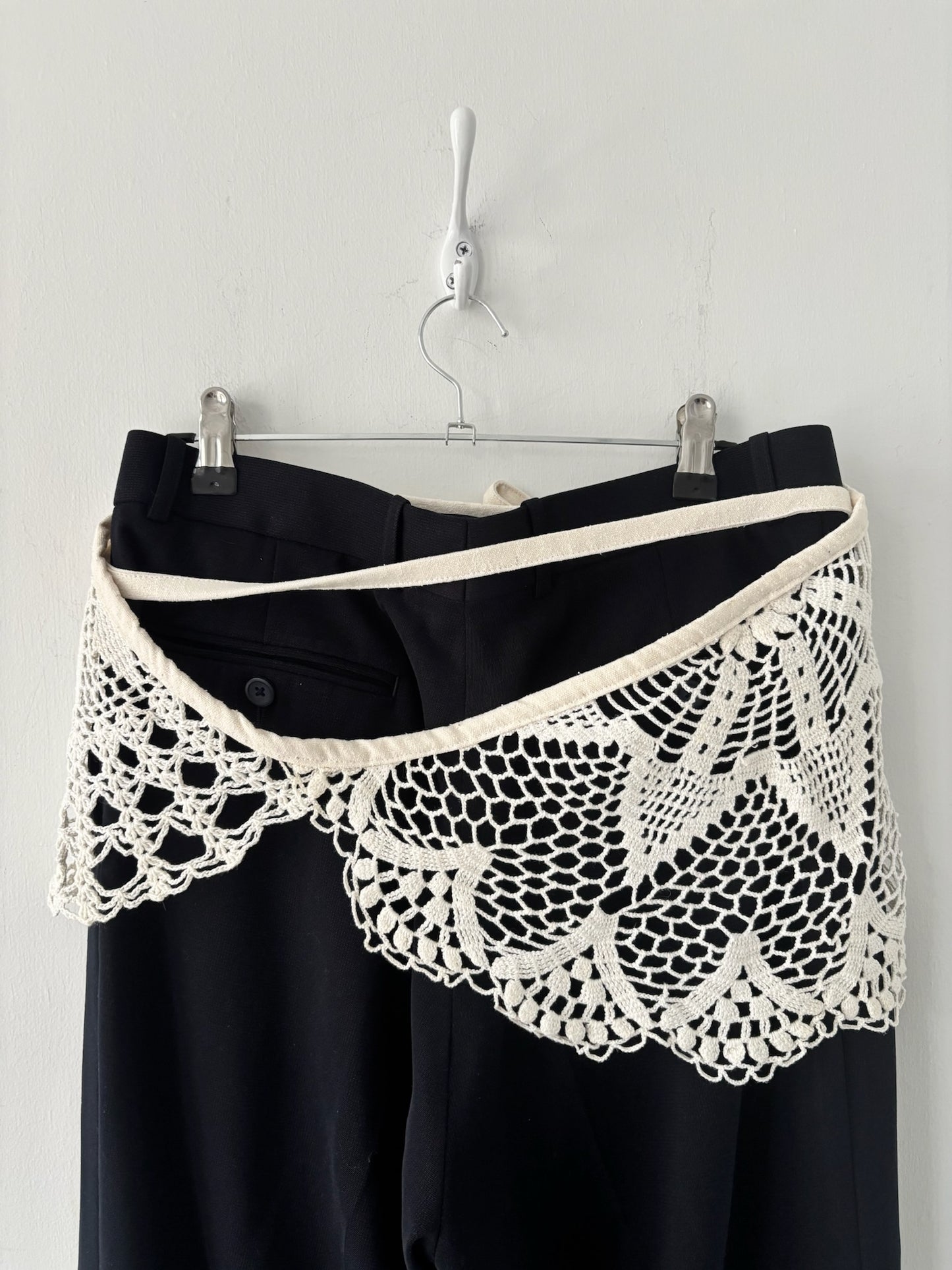Nena Hansen Wrap Skirt - Floral Combination Crochet