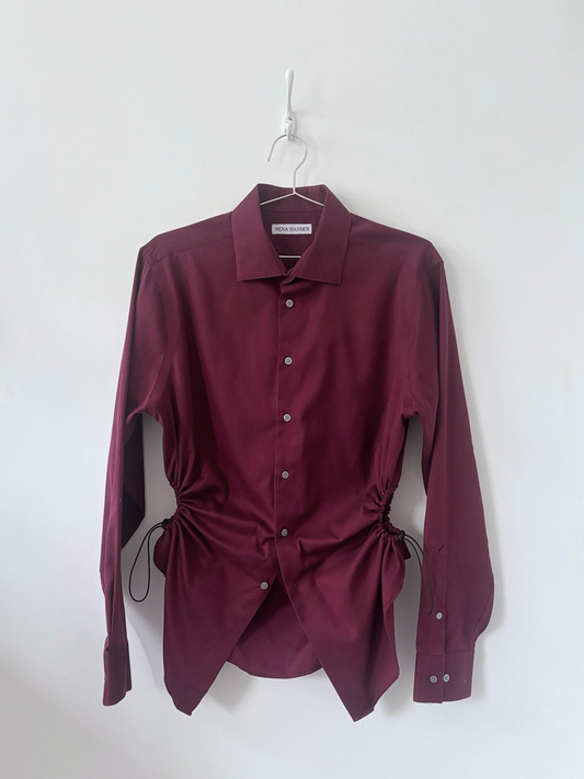 M Nena Hansen Bungee Shirt - Dark Red