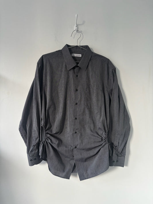 XXL Nena Hansen Bungee Shirt - Black Grey Stripe