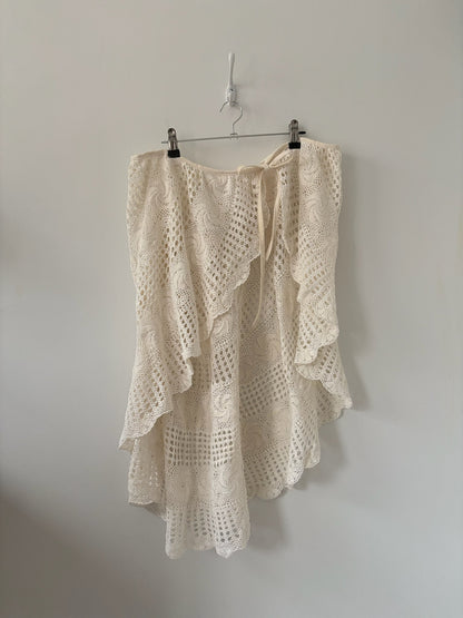 M-XXL Nena Hansen Wrap Skirt - Spiral Lace