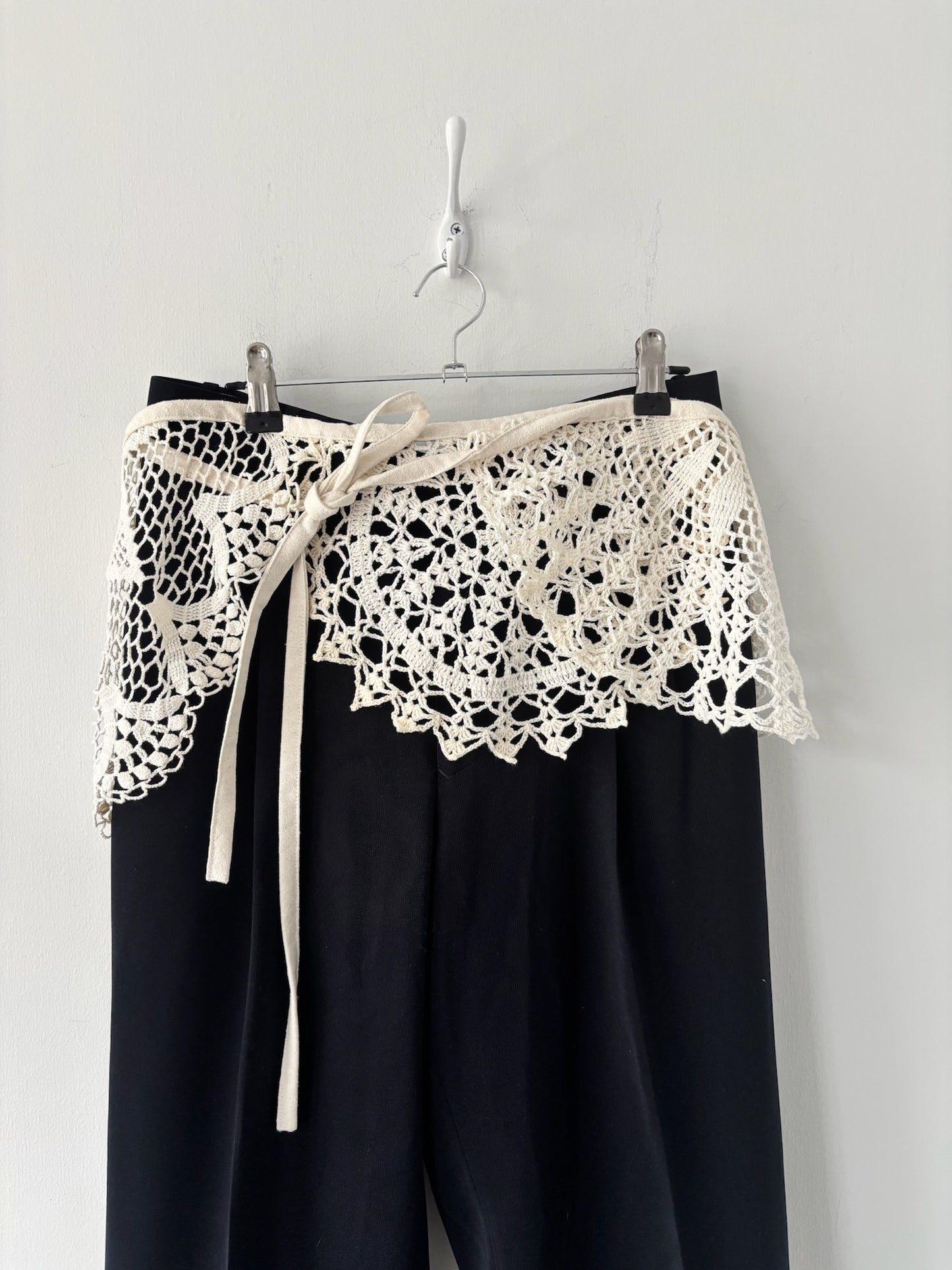 Nena Hansen Wrap Skirt - Floral Combination Crochet