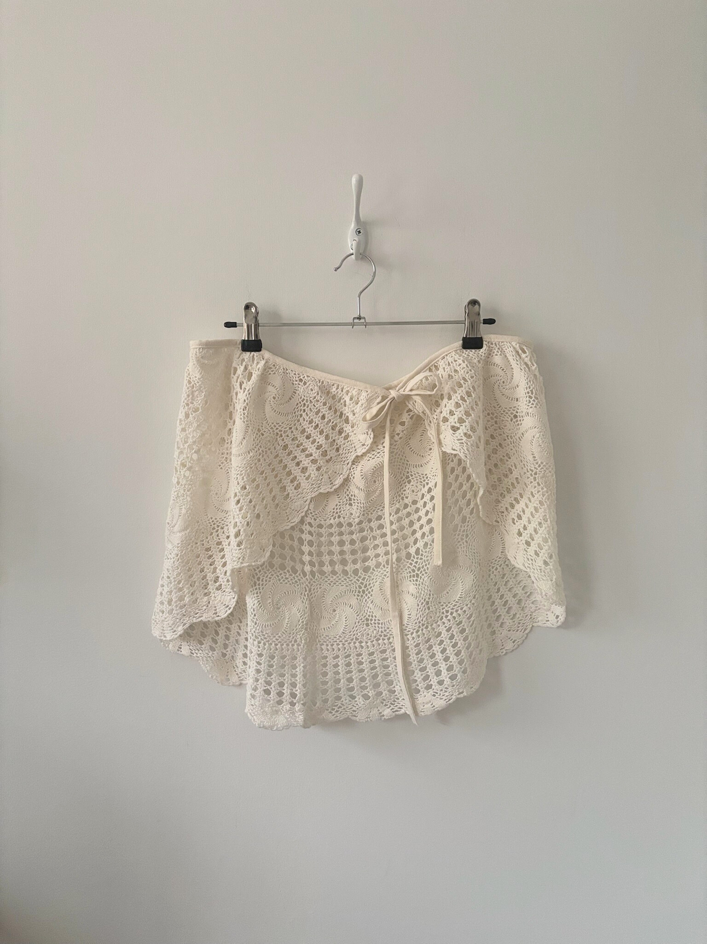 XS-L Nena Hansen Wrap Skirt - Spiral Lace