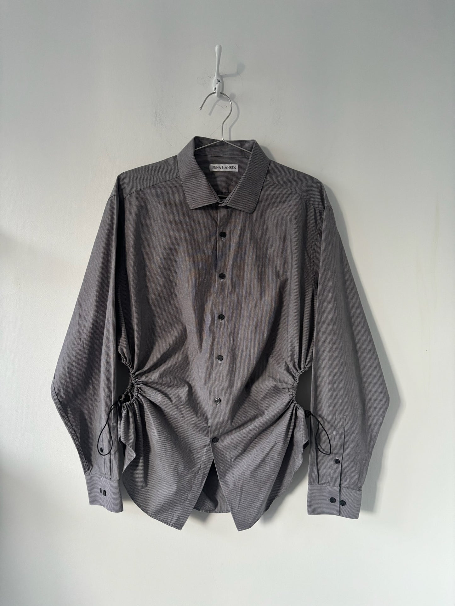 XL Nena Hansen Bungee Shirt - Grey Stripe