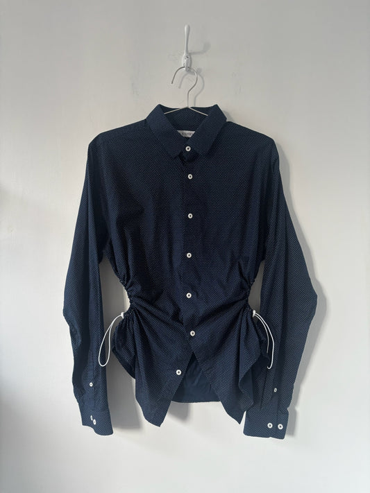 M Nena Hansen Bungee Shirt - Navy Small Dot