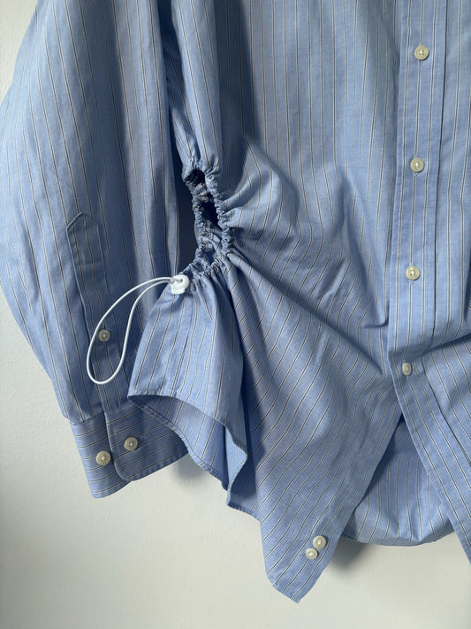 L/XL Nena Hansen Bungee Shirt - Perfect Blue Stripe