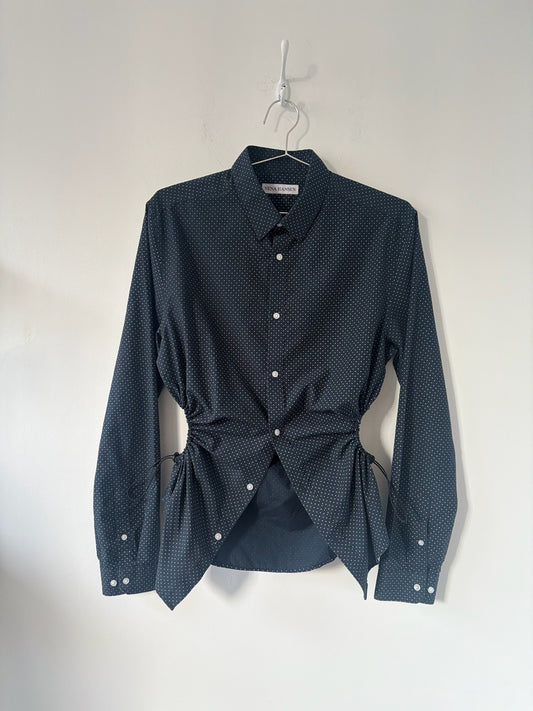 S/M Nena Hansen Bungee Shirt - Black Dot