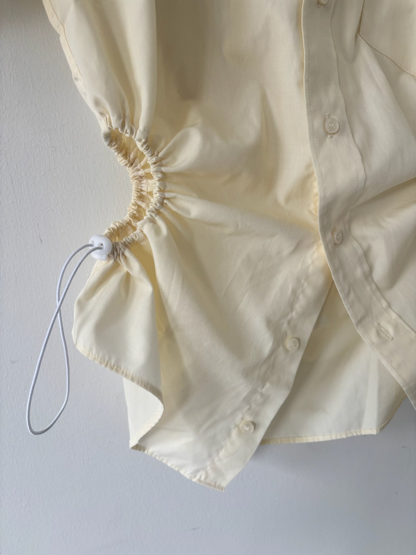 S Nena Hansen Bungee Shirt Short Sleeve - Pale Yellow