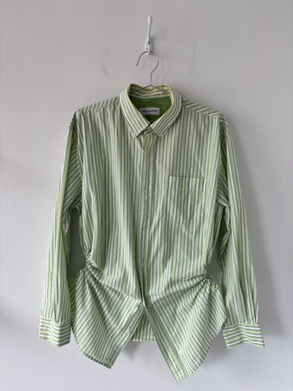 XL Nena Hansen Bungee Shirt - Green Stripe
