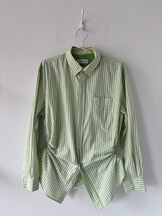 XL Nena Hansen Bungee Shirt - Green Stripe
