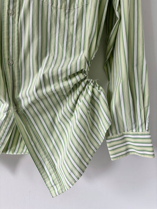 XL Nena Hansen Bungee Shirt - Green Stripe