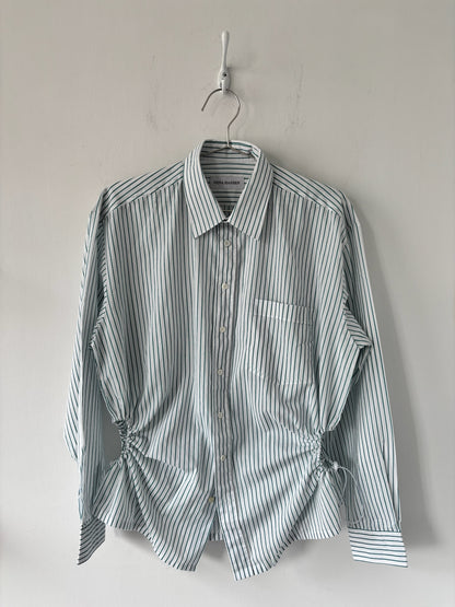 L Nena Hansen Bungee Shirt - Green Stripe