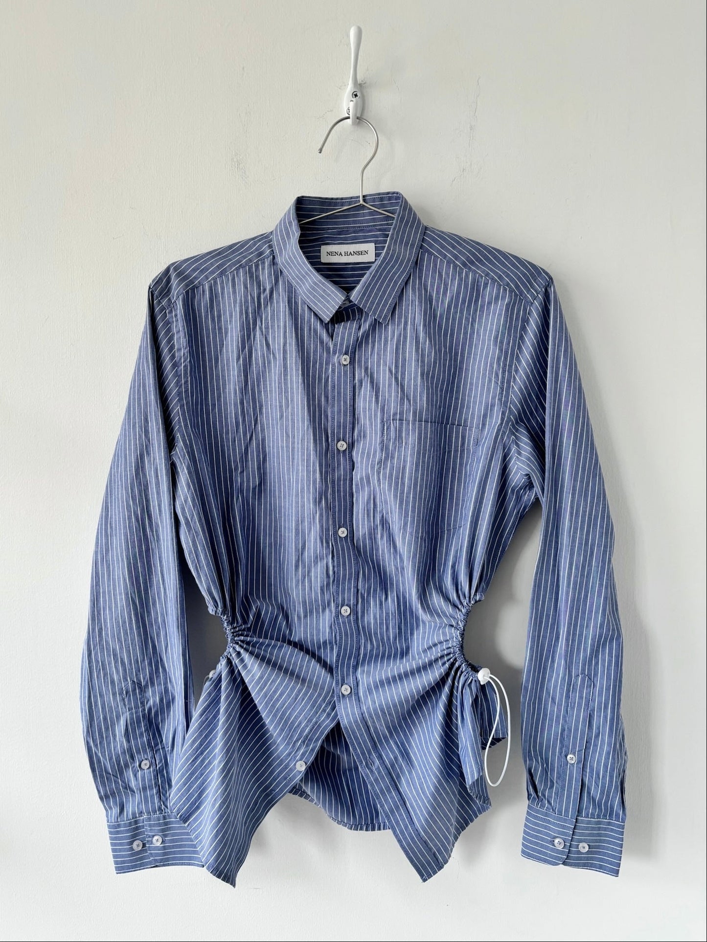 S/M Nena Hansen Bungee Shirt - Dusty Blue