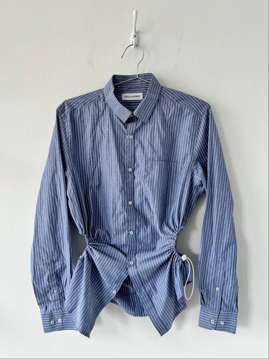 S/M Nena Hansen Bungee Shirt - Dusty Blue