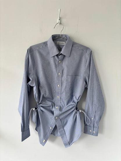 M Nena Hansen Bungee Shirt - Blue Pin Stripe