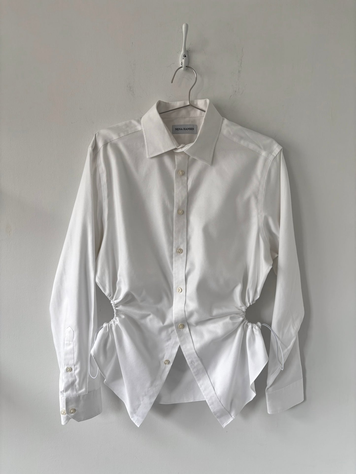 M/L Nena Hansen Bungee Shirt - White