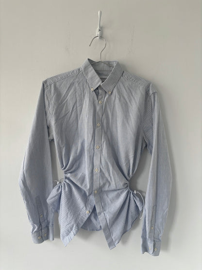 M Nena Hansen Bungee Shirt - Mixed Blue Stripe