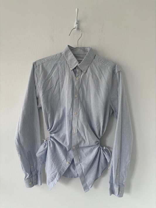 M Nena Hansen Bungee Shirt - Mixed Blue Stripe