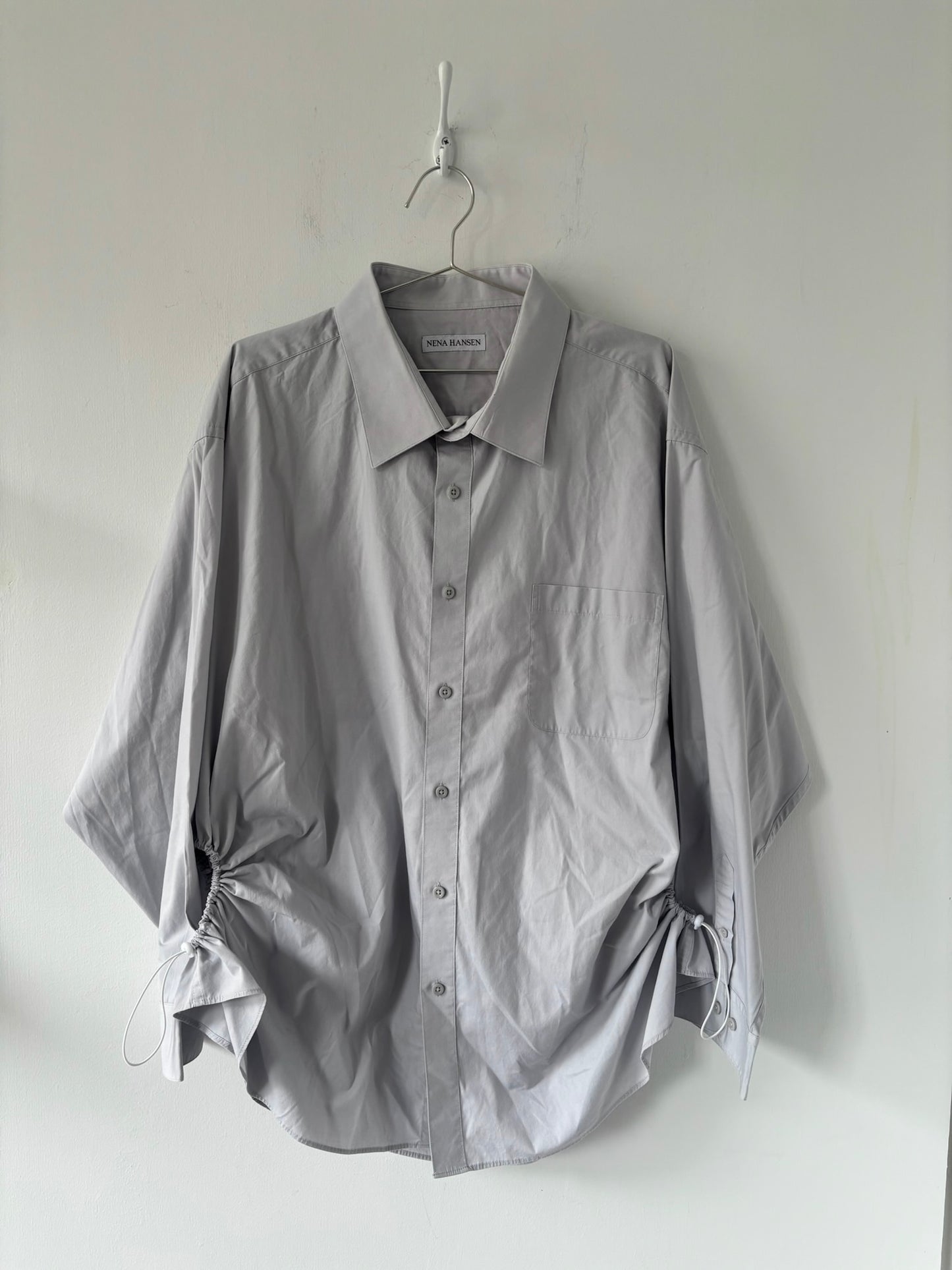 2X/3X Nena Hansen Bungee Shirt - Dove Grey