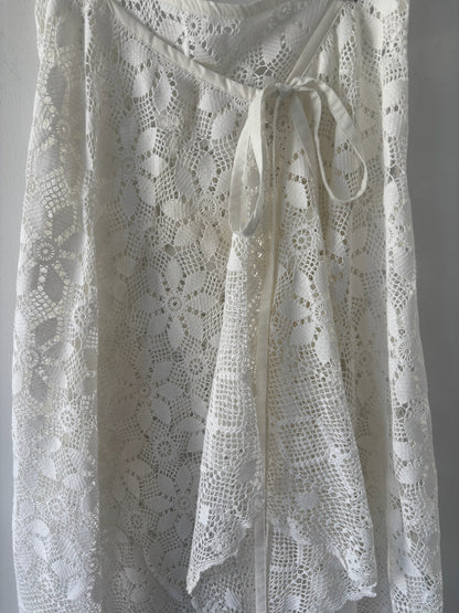 Nena Hansen Wrap Skirt - Diamond Daisies