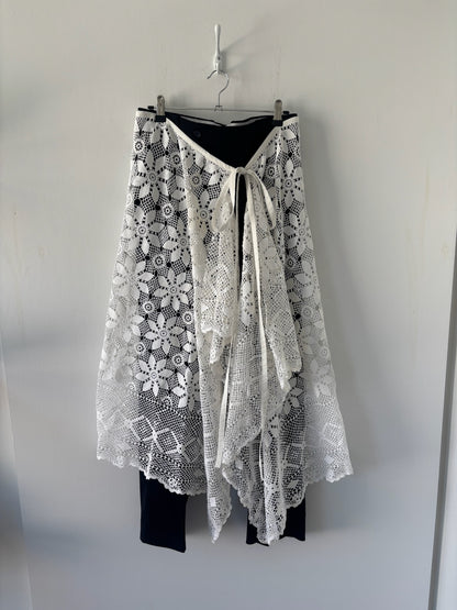 Nena Hansen Wrap Skirt - Diamond Daisies
