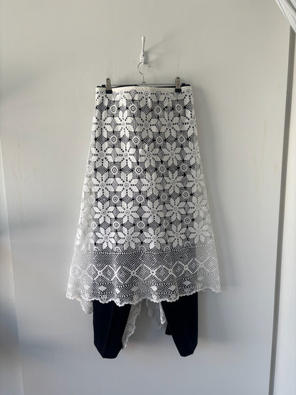 Nena Hansen Wrap Skirt - Diamond Daisies