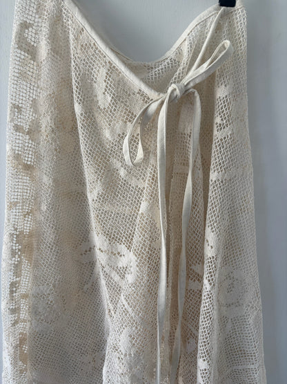 Nena Hansen Wrap Skirt - Poppies and Peonies