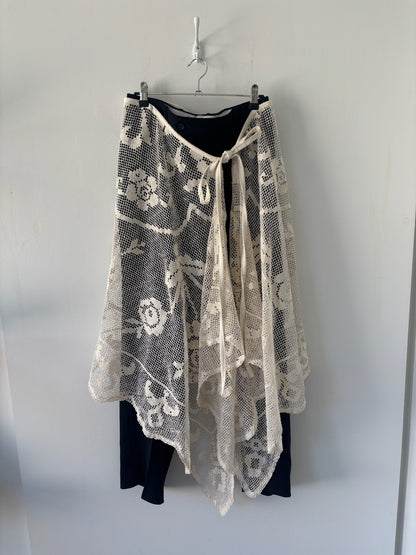 Nena Hansen Wrap Skirt - Poppies and Peonies