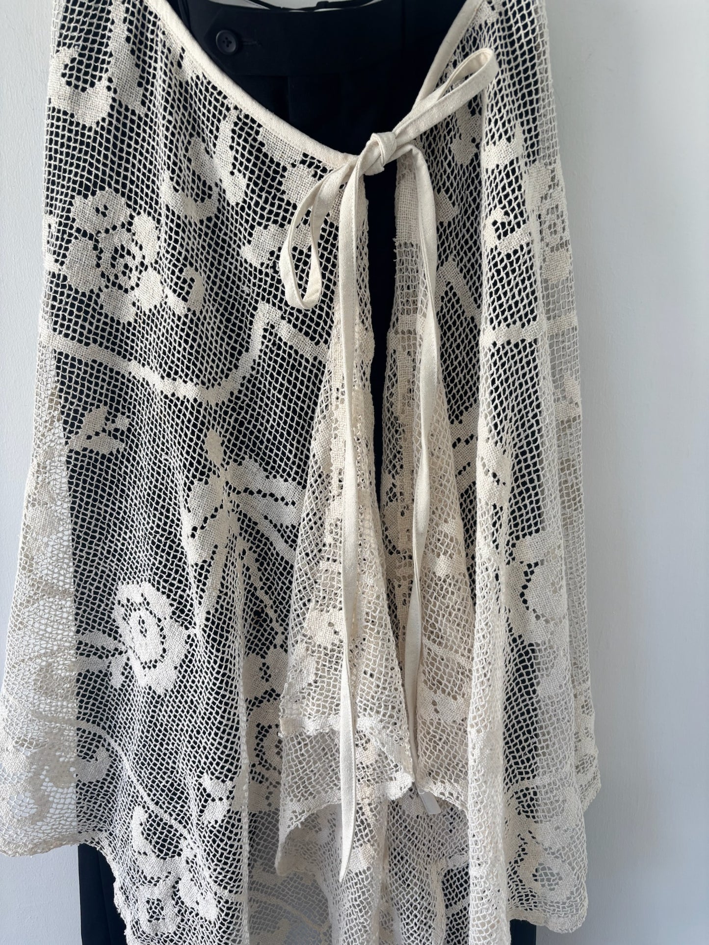 Nena Hansen Wrap Skirt - Poppies and Peonies