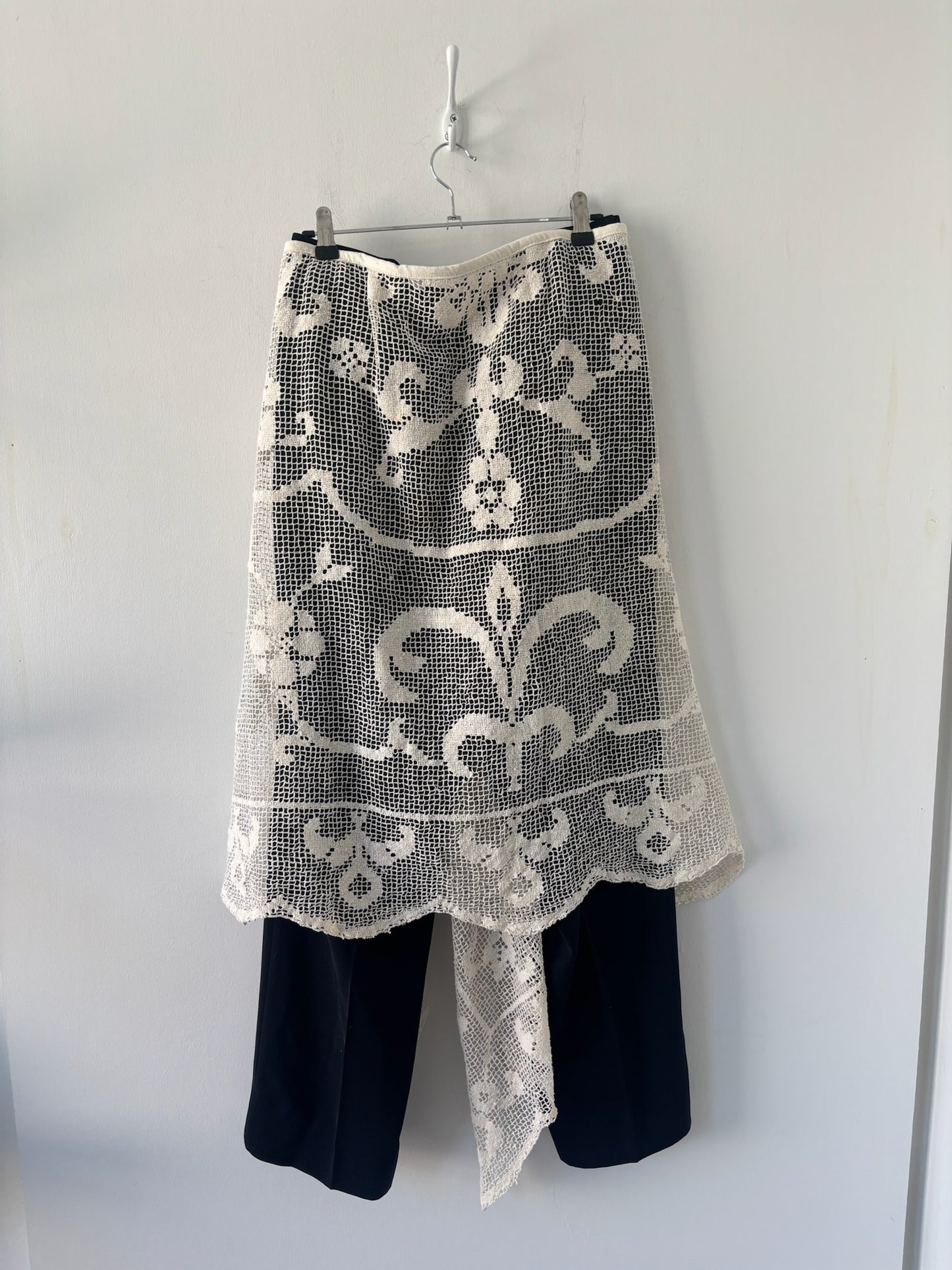 Nena Hansen Wrap Skirt - Poppies and Peonies