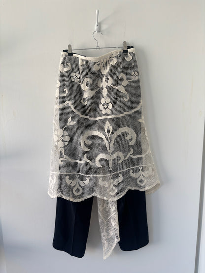 Nena Hansen Wrap Skirt - Poppies and Peonies