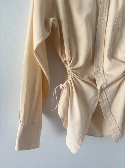 S Nena Hansen Bungee Shirt - Creamy Yellow Orange